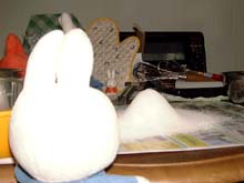 小麦粉山・アルプスに想いを馳せて