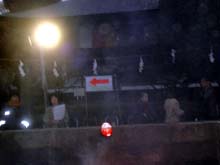 投げ込まれるだるま