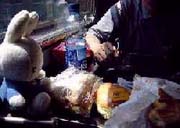 ジュネーブ行き電車内