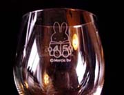 ワイングラス模様