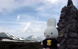 白馬乗鞍岳にて