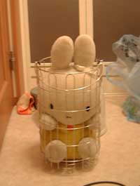 洗濯かごミッフィー