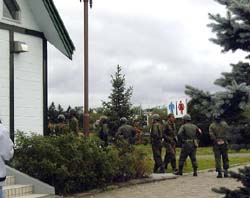 トイレの迷彩服