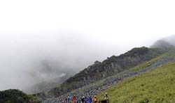 ザザイテングラート手前