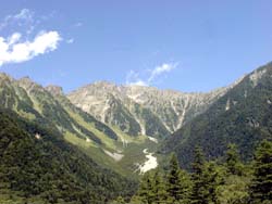 再び、河童橋付近より