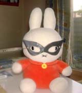 マスク中ミッフィー