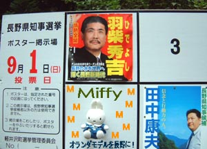 知事選ポスター