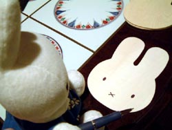 ミッフィーはがき完成