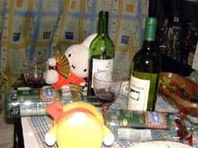 踊る赤ミッフィー