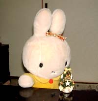 ミニツリーとでかミッフィー