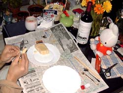 マジパンこねこね